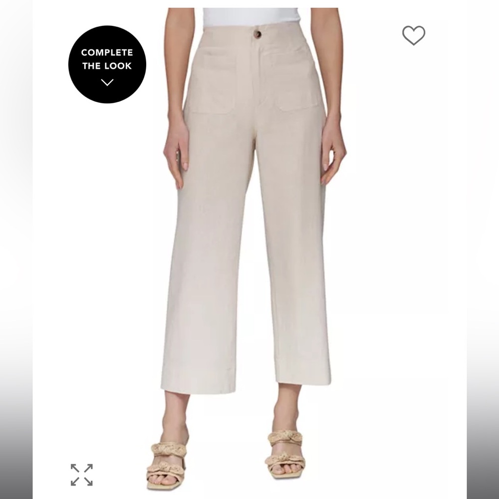 Bagatelle Cream Wide Leg Pants